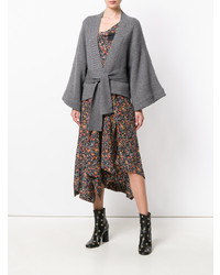 Женский серый кардиган от Le Kasha