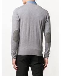 Мужской серый кардиган от Hackett