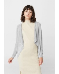 Женский серый кардиган от Mango