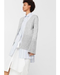 Женский серый кардиган от Mango