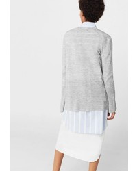 Женский серый кардиган от Mango