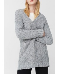 Женский серый кардиган от Mango