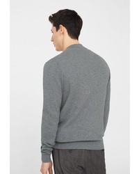 Мужской серый кардиган от Mango Man