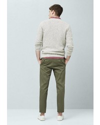 Мужской серый кардиган от Mango Man