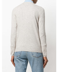 Женский серый кардиган от N.Peal