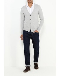 Мужской серый кардиган от Tom Tailor