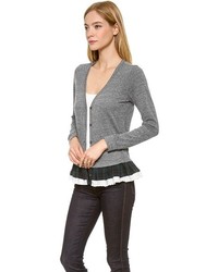 Женский серый кардиган от Clu