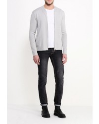 Мужской серый кардиган от Topman