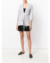 Женский серый кардиган от Le Kasha