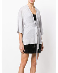 Женский серый кардиган от Le Kasha