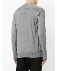 Мужской серый кардиган от Attachment