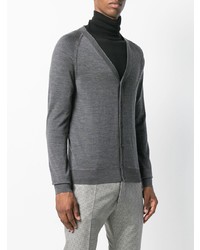 Мужской серый кардиган от DSQUARED2