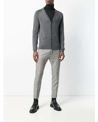 Мужской серый кардиган от DSQUARED2