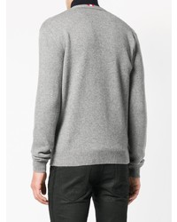 Мужской серый кардиган от DSQUARED2