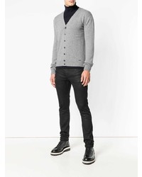 Мужской серый кардиган от DSQUARED2