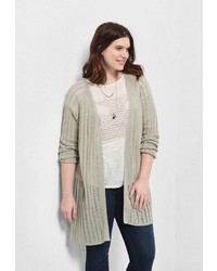 Женский серый кардиган от Violeta BY MANGO