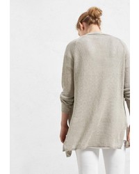 Женский серый кардиган от Violeta BY MANGO