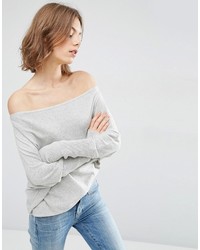 Женский серый кашемировый свитер от Asos