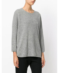 Женский серый кашемировый свитер от Oyuna