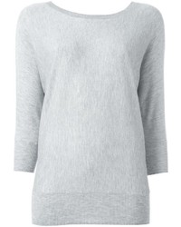 Женский серый кашемировый свитер от MICHAEL Michael Kors
