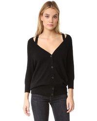 Женский серый кашемировый свитер от Theory