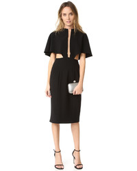 Серый кожаный клатч от Inge Christopher