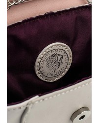 Серый кожаный клатч от Ors Oro