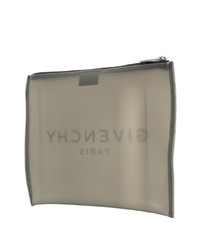 Мужской серый кожаный мужской клатч от Givenchy