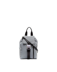 Женский серый кожаный рюкзак от 1017 Alyx 9Sm