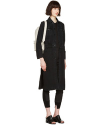 Женский серый кожаный рюкзак от Pb 0110