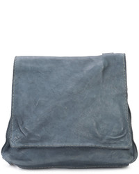 Женский серый кожаный рюкзак от Guidi