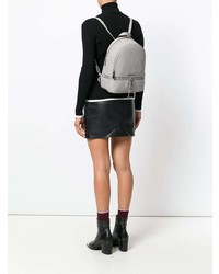 Женский серый кожаный рюкзак от MICHAEL Michael Kors