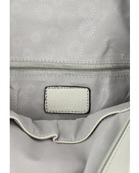 Женский серый кожаный рюкзак от Paolo
