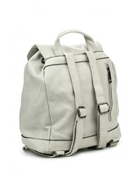 Женский серый кожаный рюкзак от Paolo