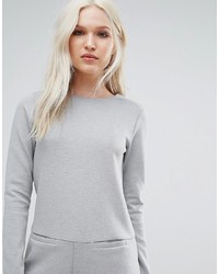 Серый комбинезон с шортами от d.RA