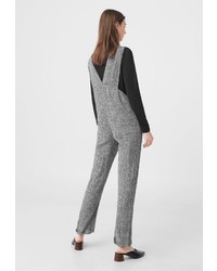 Серый комбинезон от Mango