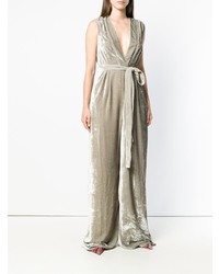 Серый комбинезон от Bottega Veneta