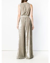 Серый комбинезон от Bottega Veneta