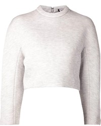 Серый короткий свитер от Proenza Schouler
