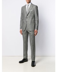 Серый костюм в клетку от Tagliatore