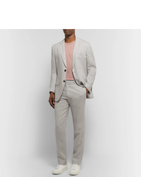 Мужской серый льняной пиджак от Club Monaco