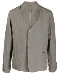 Мужской серый льняной пиджак от Transit