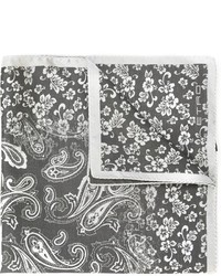 Серый нагрудный платок с "огурцами" от Etro