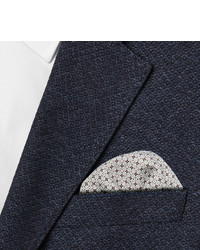 Серый нагрудный платок с принтом от Brunello Cucinelli