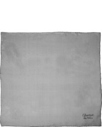 Серый нагрудный платок от Charvet
