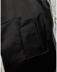 Мужской серый нейлоновый рюкзак от Asos