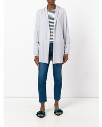 Женский серый открытый жакет от Le Tricot Perugia