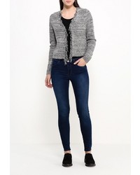 Женский серый открытый кардиган от Only