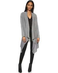 Женский серый открытый кардиган от DKNY