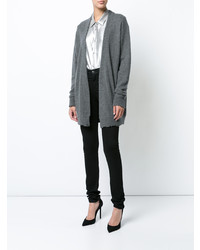 Женский серый открытый кардиган от RtA